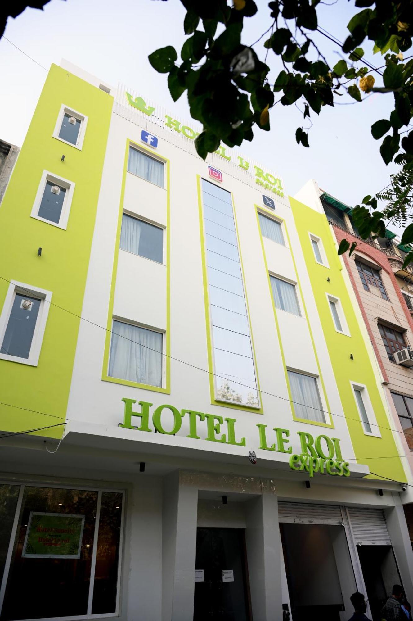 Hotel Le Roi Express Karol Bagh Delhi  Eksteriør bilde